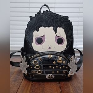 Edward Scissorhands Loungefly Backpack Purse